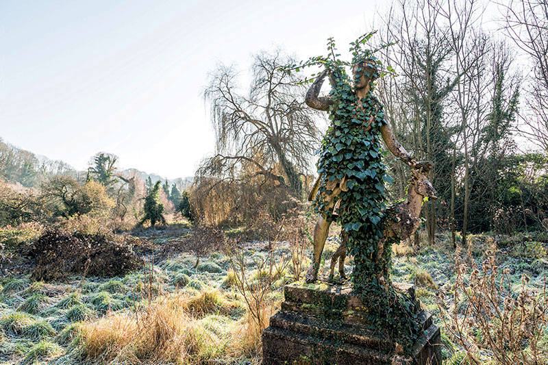 Parc d’un château - France