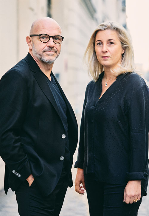 Reda Amalou & Stéphanie Ledoux Portrait © Mikael Bénard